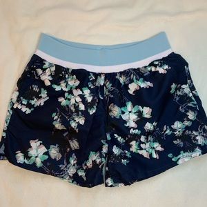 Zella floral running shorts